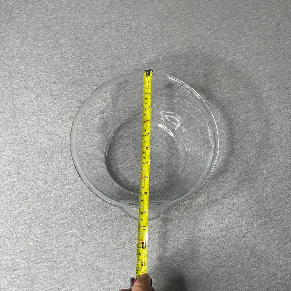IKEA Vardagen 10” Clear Glass Bowl